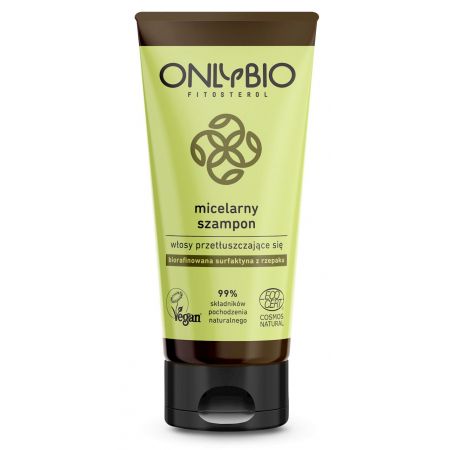 onlybio fitosterol szampon micelarny do włosów przetłuszczających się