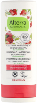 alterra nawilżająca odżywka do włosów bio-owoc granatu i bio-aloes