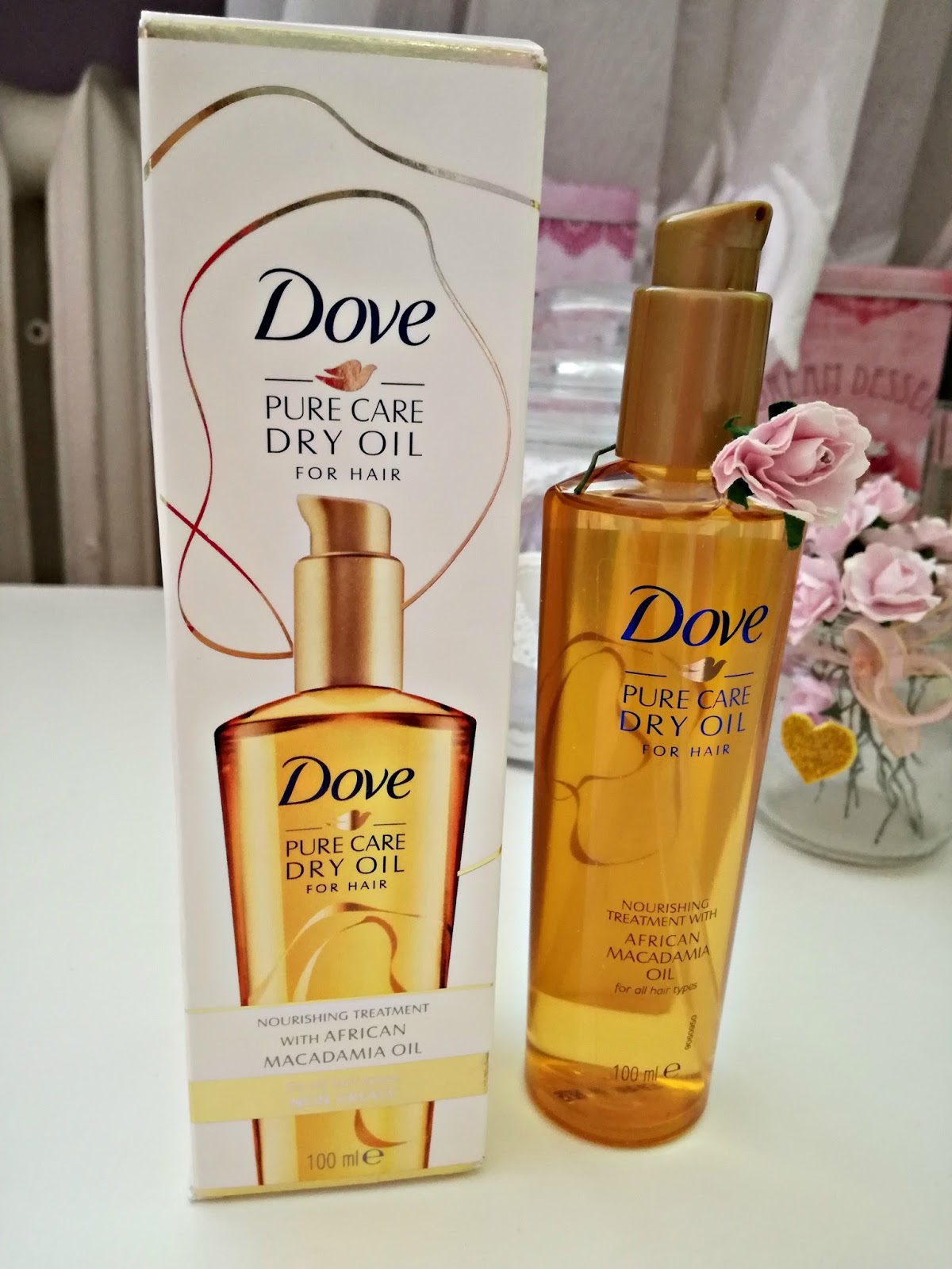 dove dry oil olejek do włosów