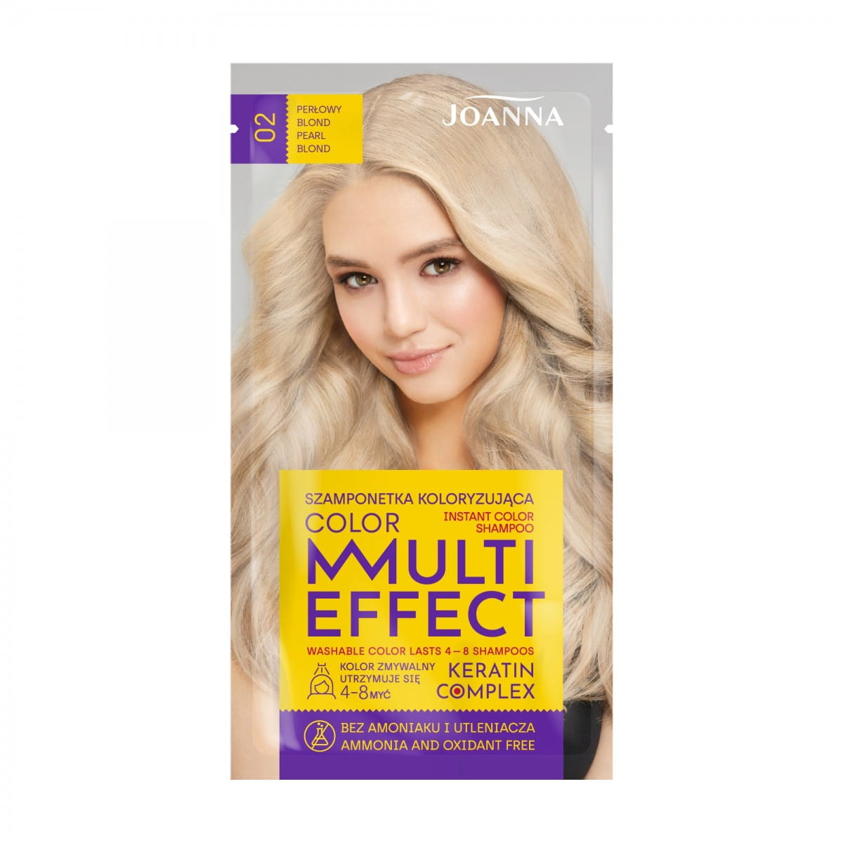 joanna multi effect color keratin complex szampone 4 wizaż