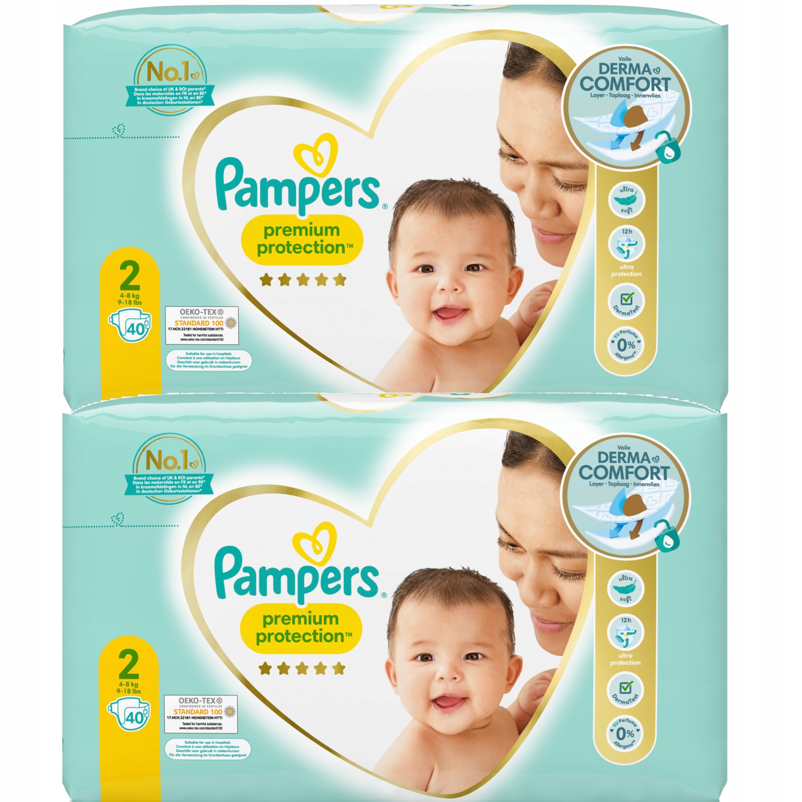 pampers premium care pieluchy 2 mini 80 szt