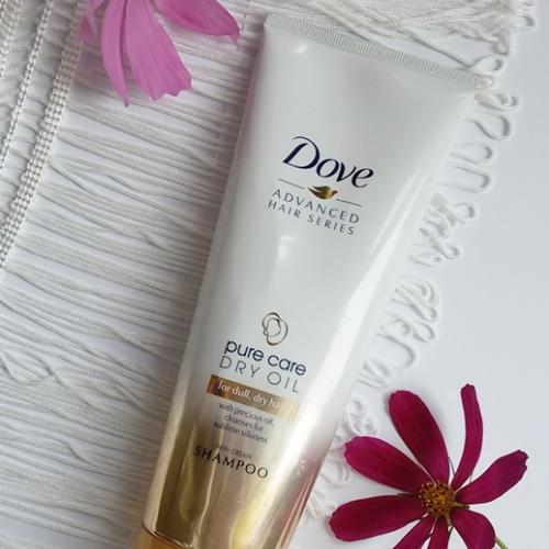 szampon do włosów dove rossmann pure care dry oil