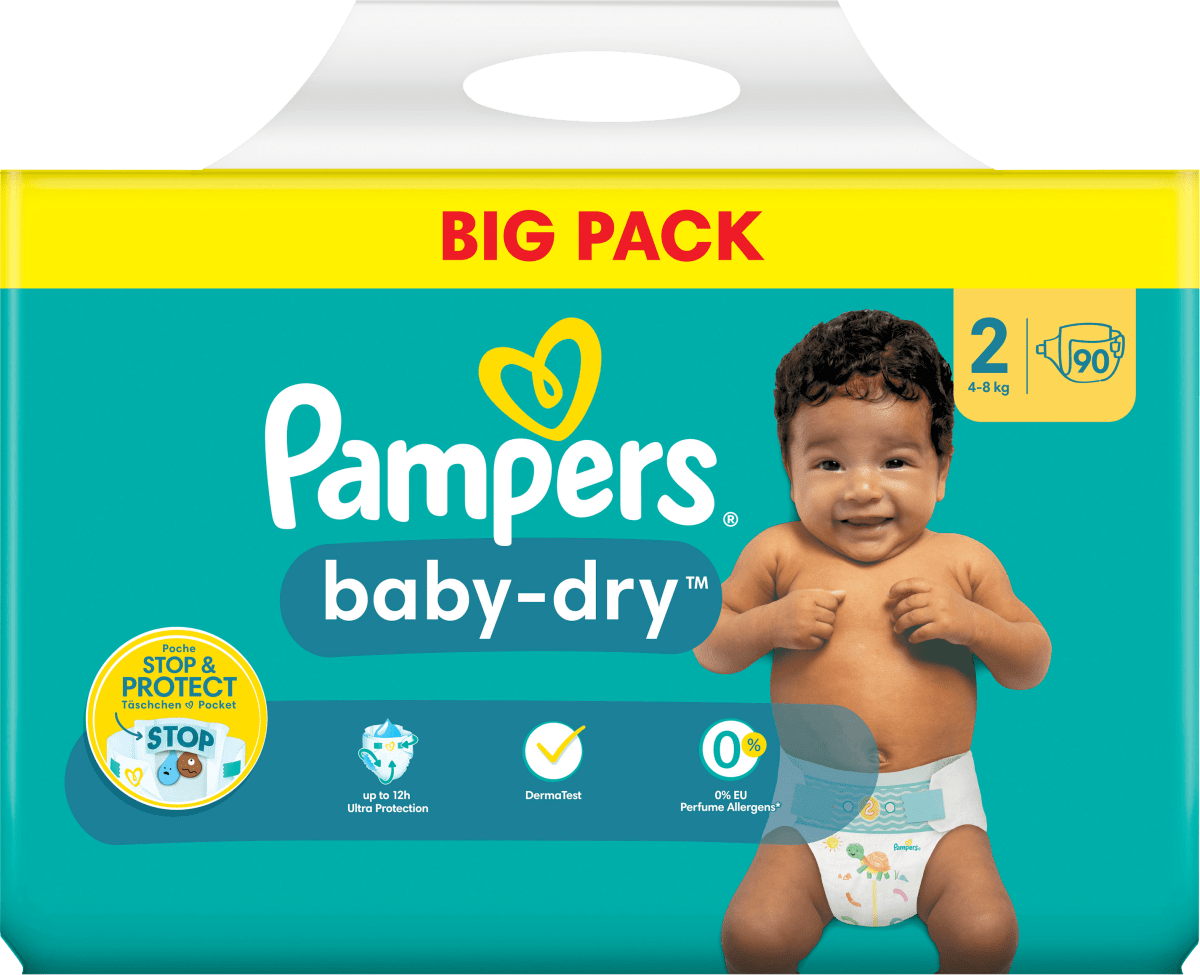 pampers dry 2