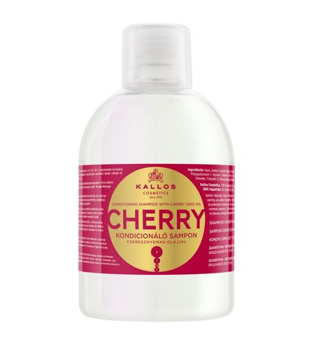 kallos cherry kondycjonujący szampon do włosów 1000ml