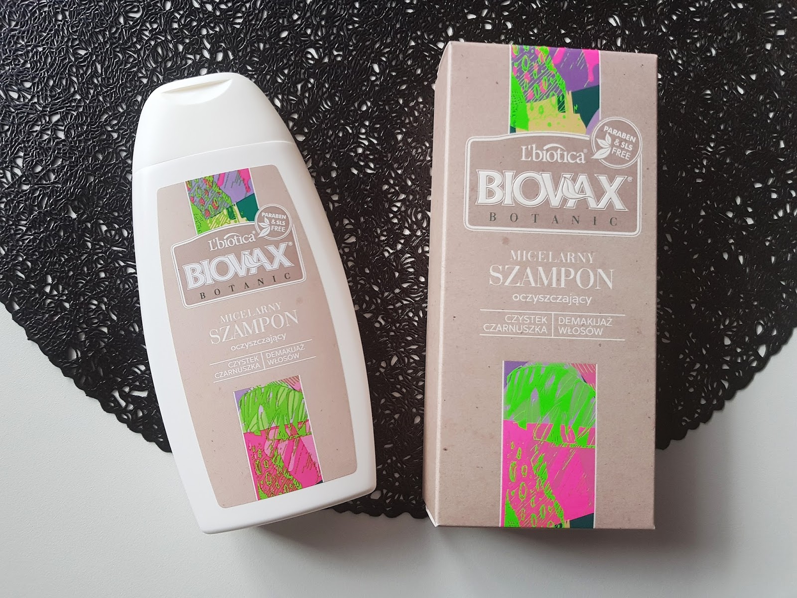 l biotica biovax botanic szampon micelarny czystek i czarnuszka