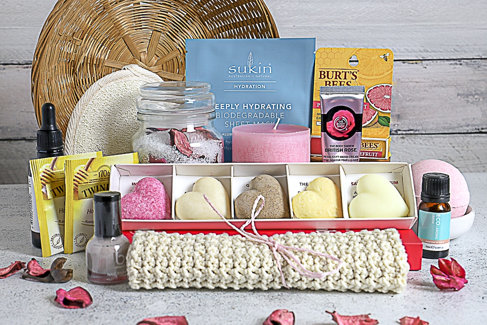 pamper hamper ideas