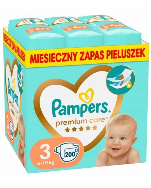 tanie pieluchy pampers 3