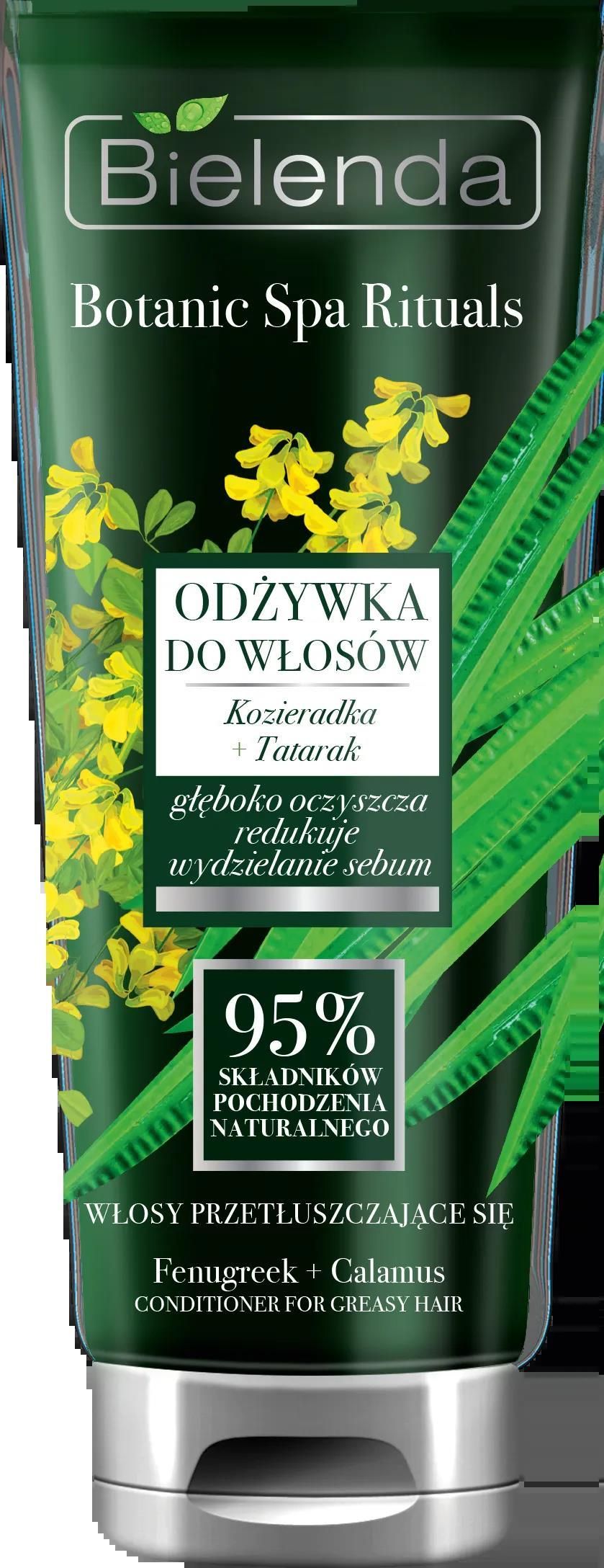 botanic spa rituals kozieradka tatarak odżywka do włosów przetłuszczających się