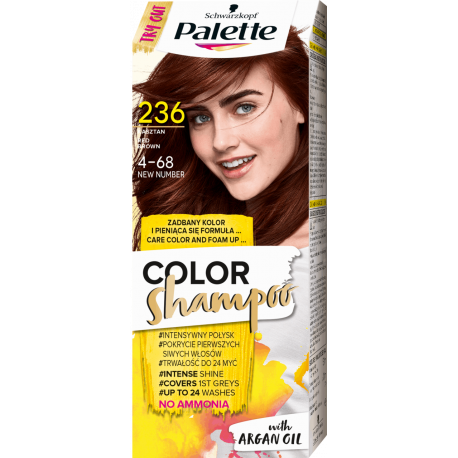 palette color shampoo szampon koloryzujący bez amoniaku