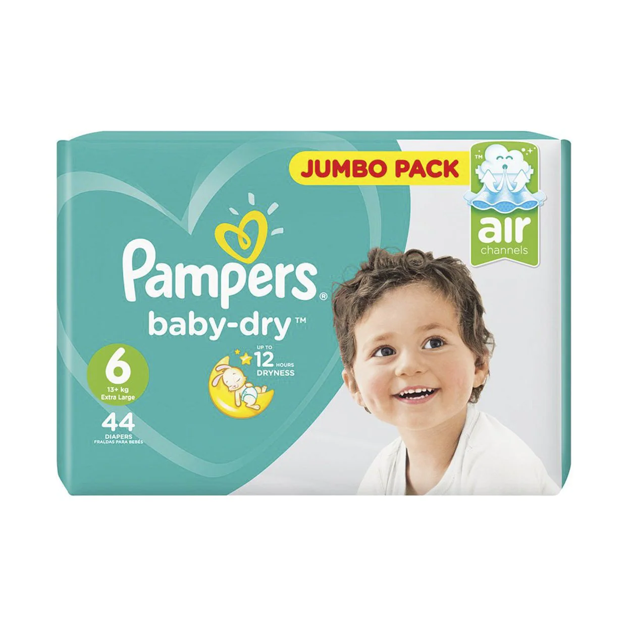 pampers active baby dry 6 extra large 15kg+