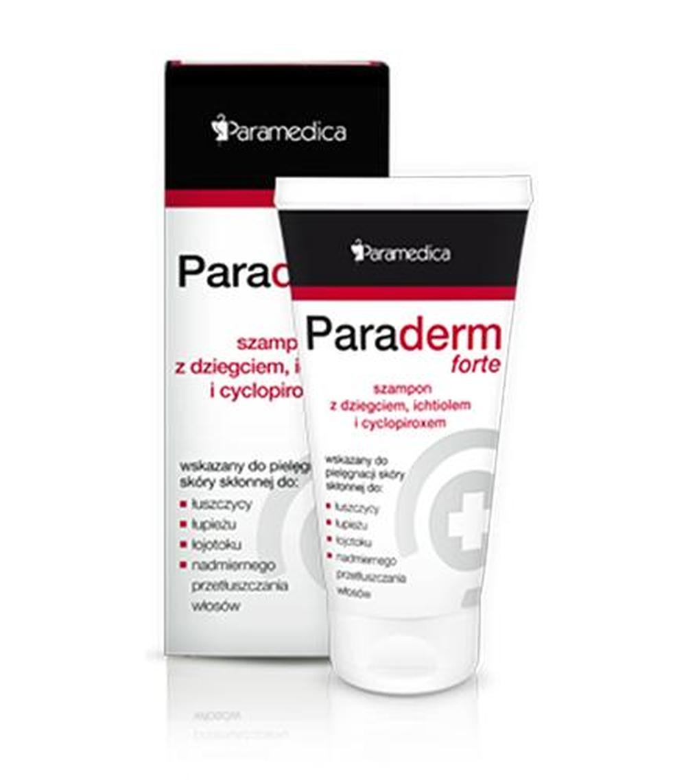 paraderm szampon z dziegciem wizaz