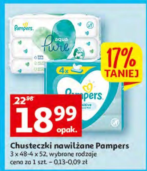 chusteczki pampers auchan