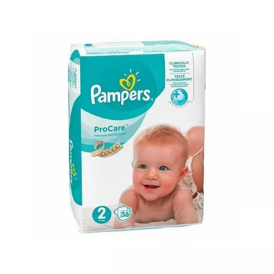 pampers procare 2 36 sztuk cena