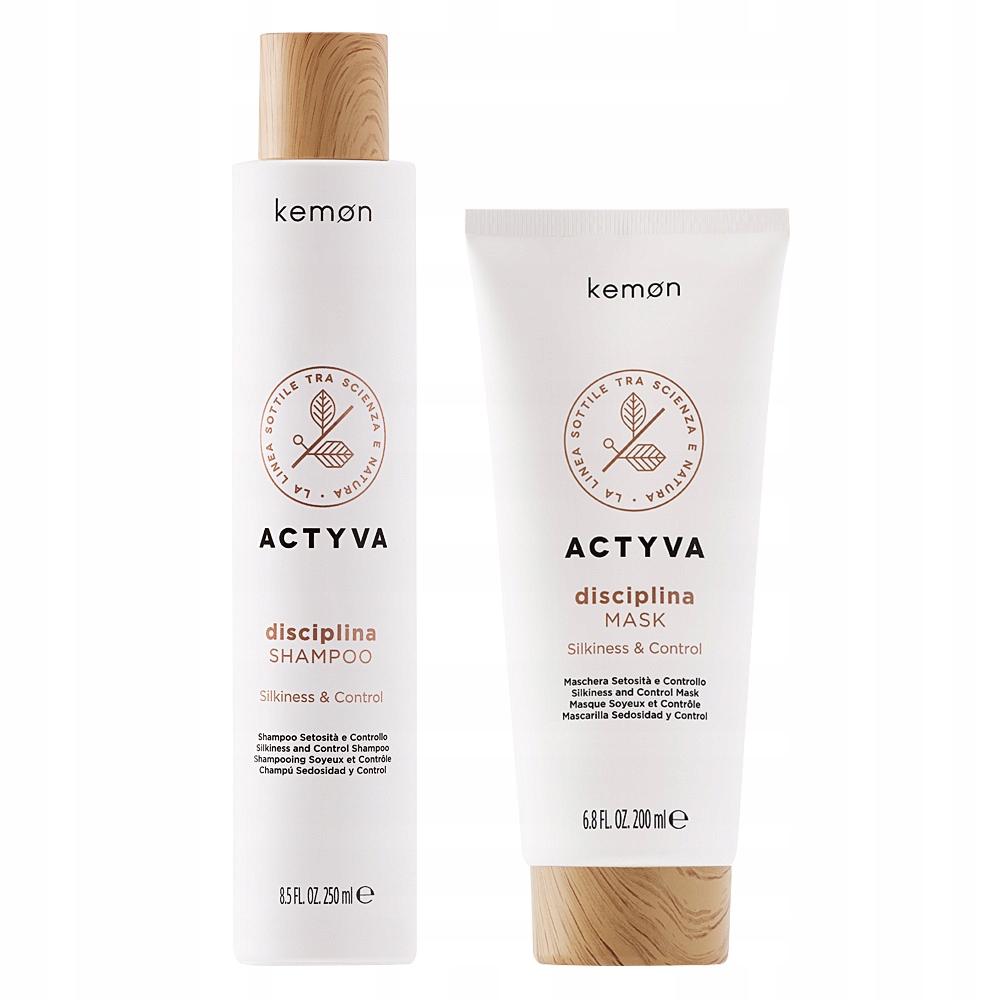 actyva disciplina shampoo szampon dyscyplinujący 250 ml kemon