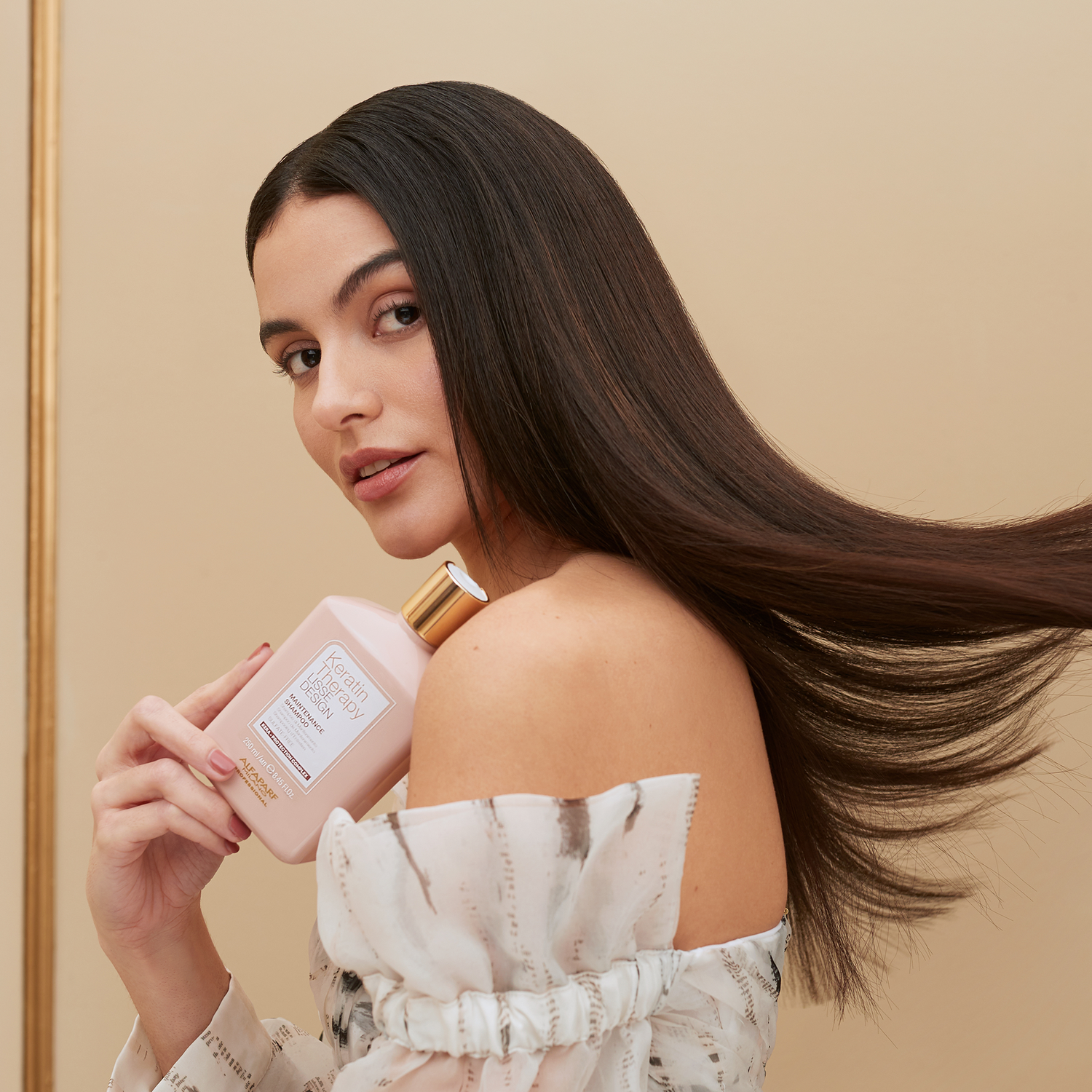 alfaparf milano keratin therapy lisse design odżywka i szampon