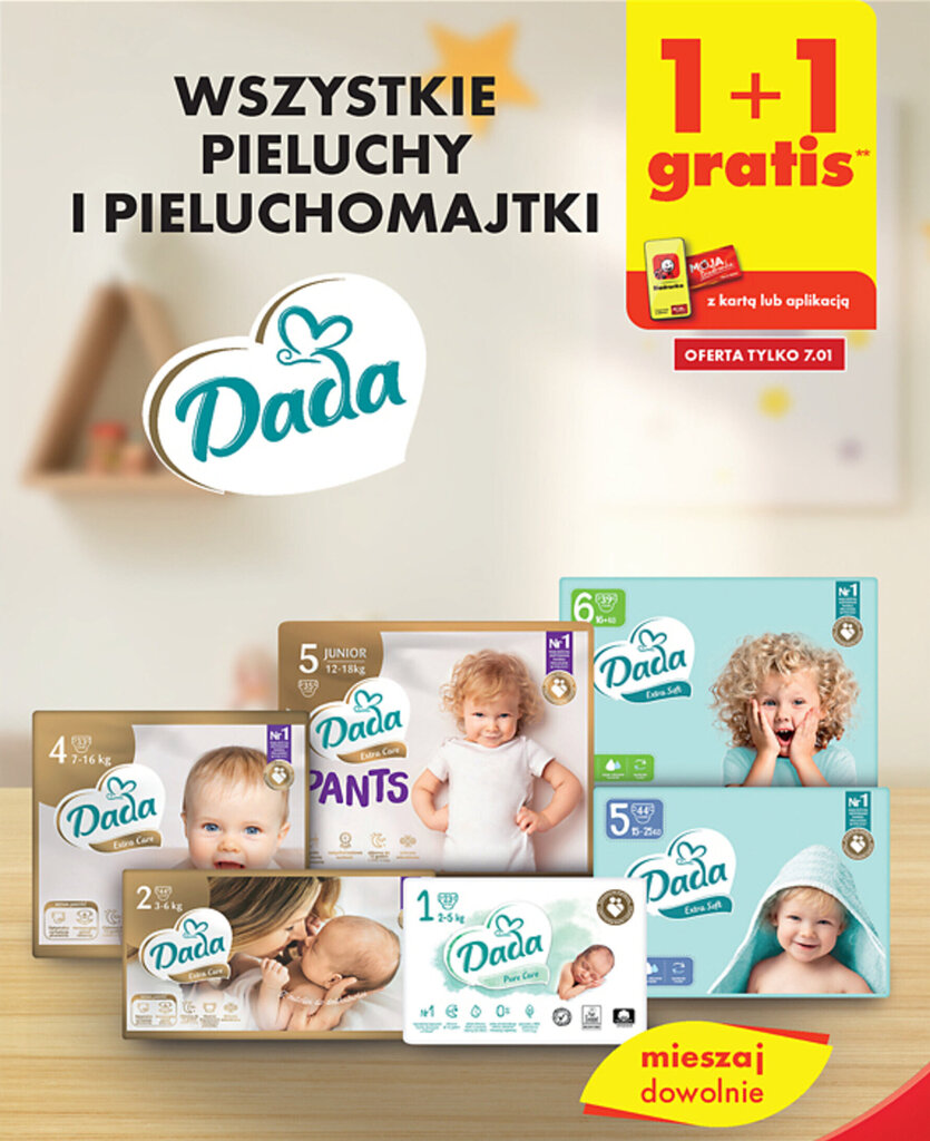 pieluchy biedronka promocja