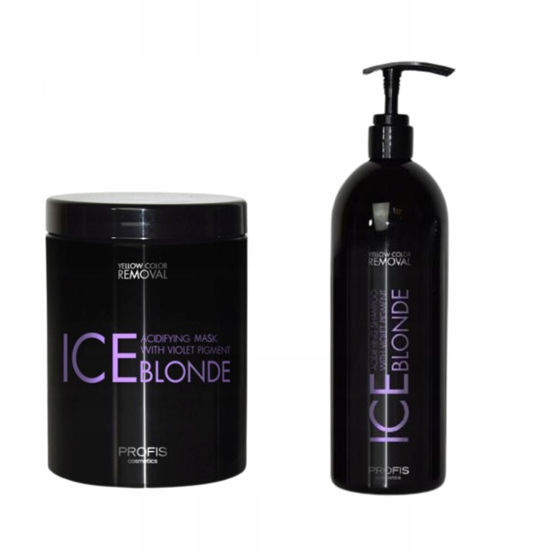 szampon ice blonde i maska