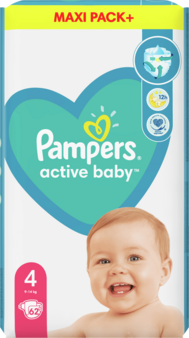 pampersy pampers 4 300sztuk