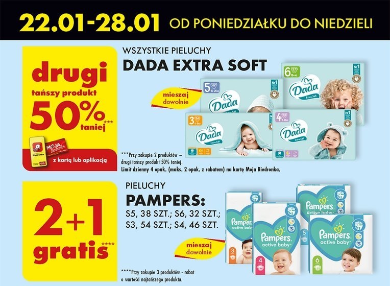 promocja pieluchy pampers