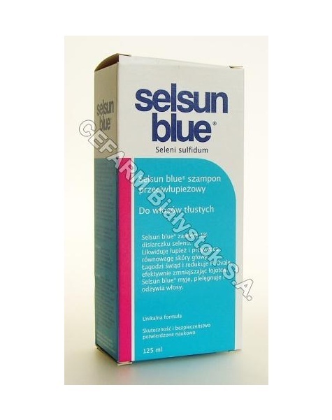 szampon selsum blue do włosów tłustych.200 ml