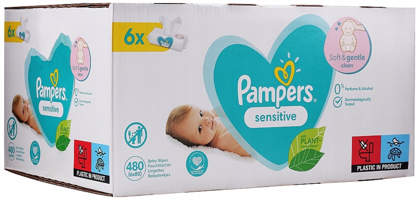 pampers sensitiv chusteczki uczulenie