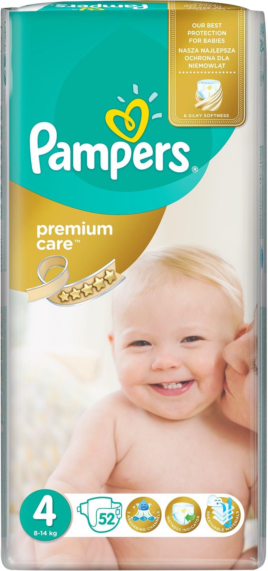 ceneo pampers care 4