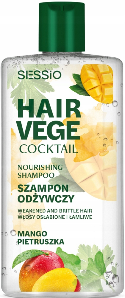 sessio hair vege cocktail odżywczy szampon do włosów mango