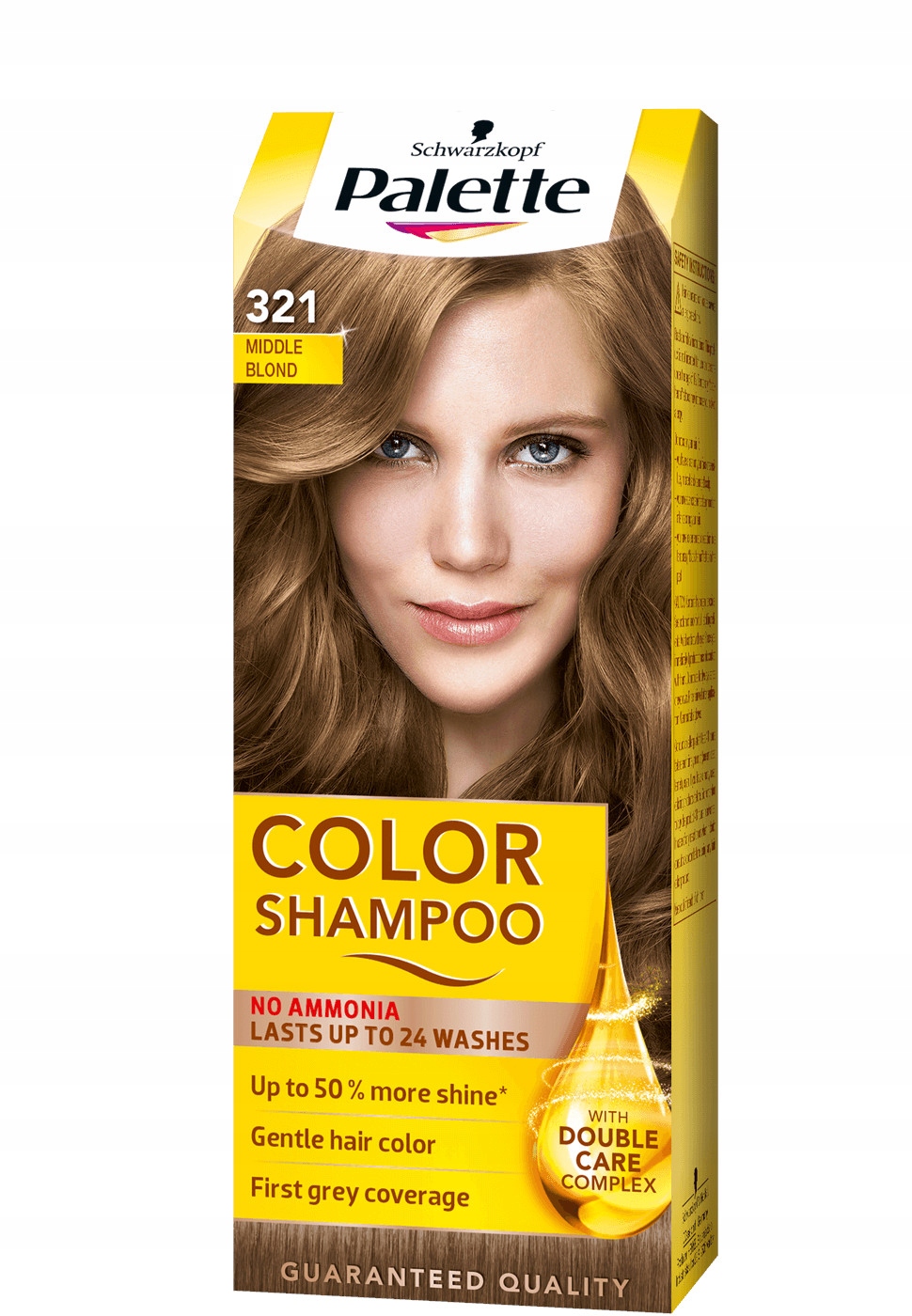 palette szampon koloryzujący ciemny blond