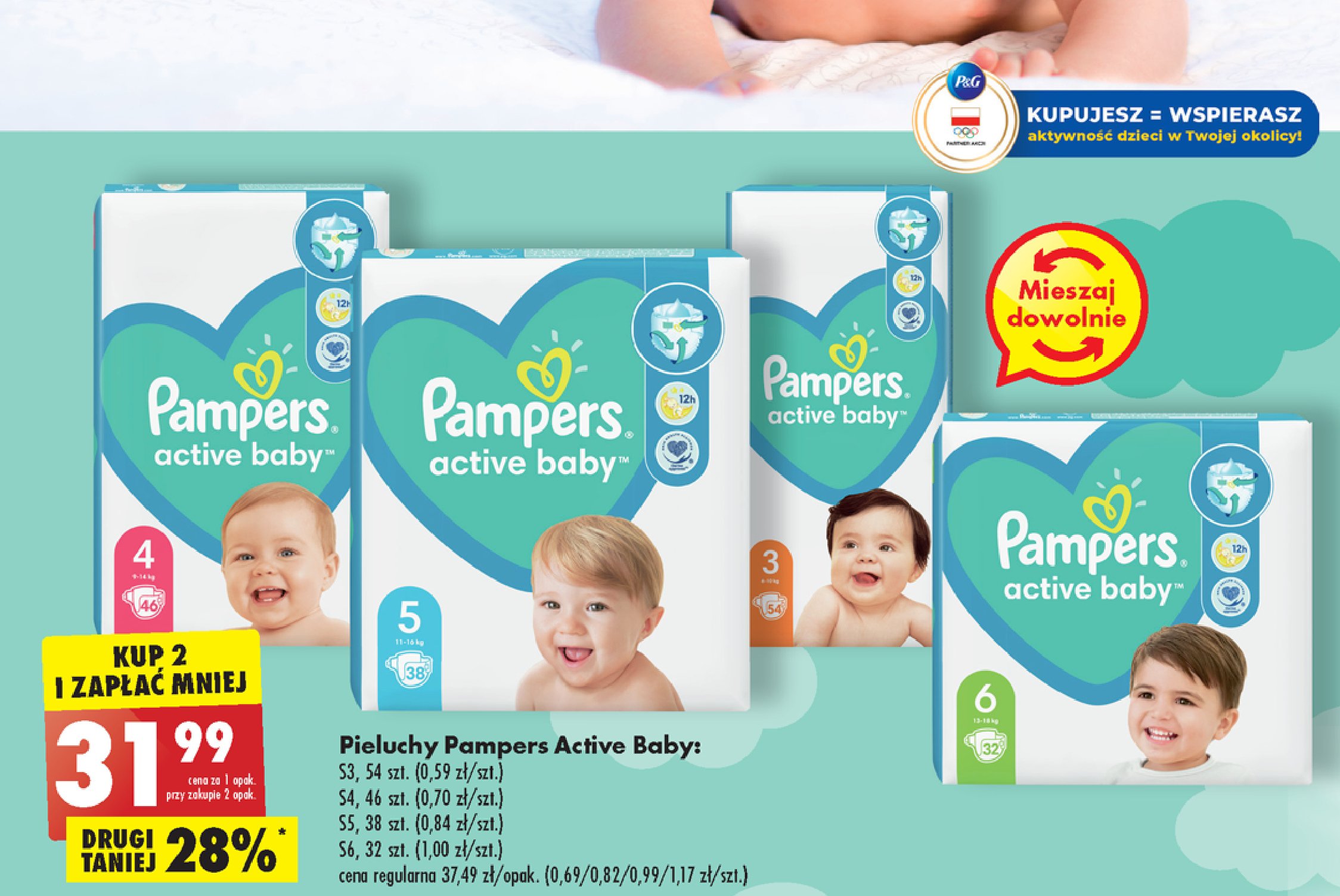 pampersy pampers 2 promocja