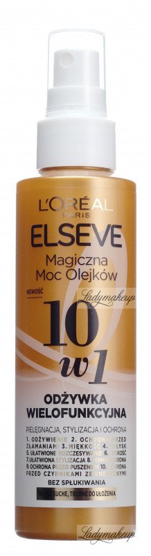 odżywka do włosów w sprayu elseve oil