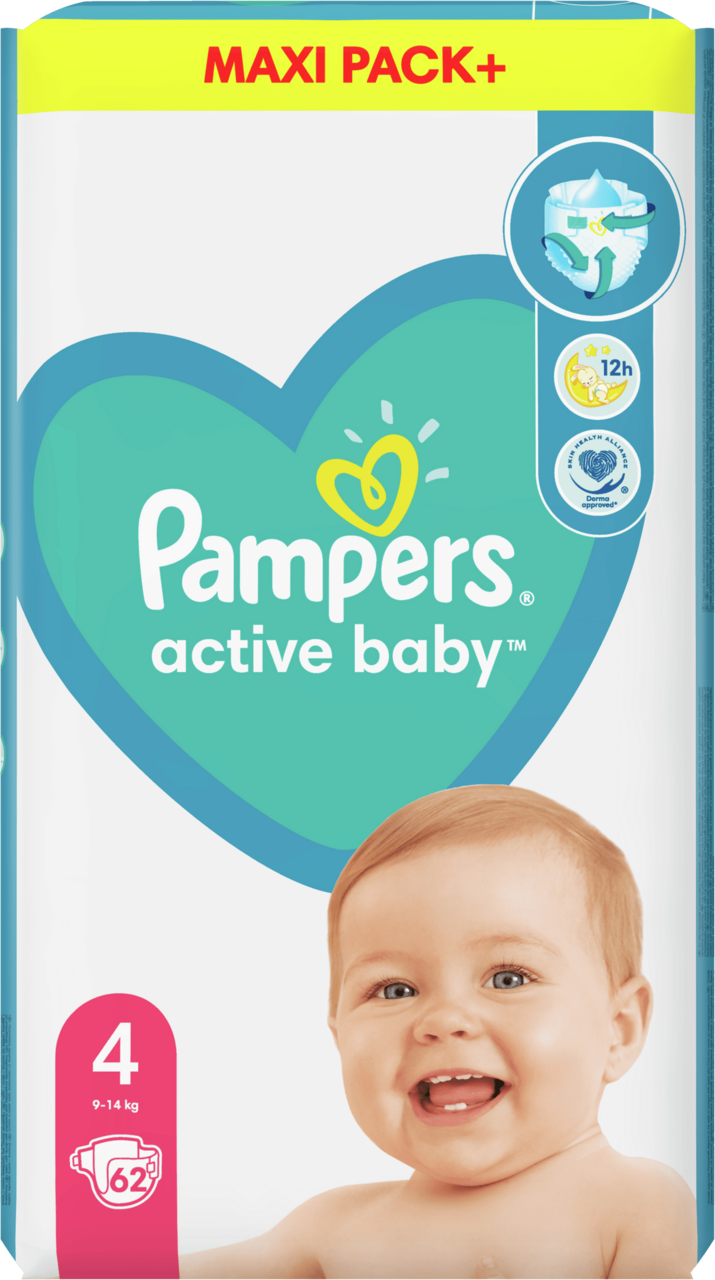 pieluszki pampers active baby-dry rosmann