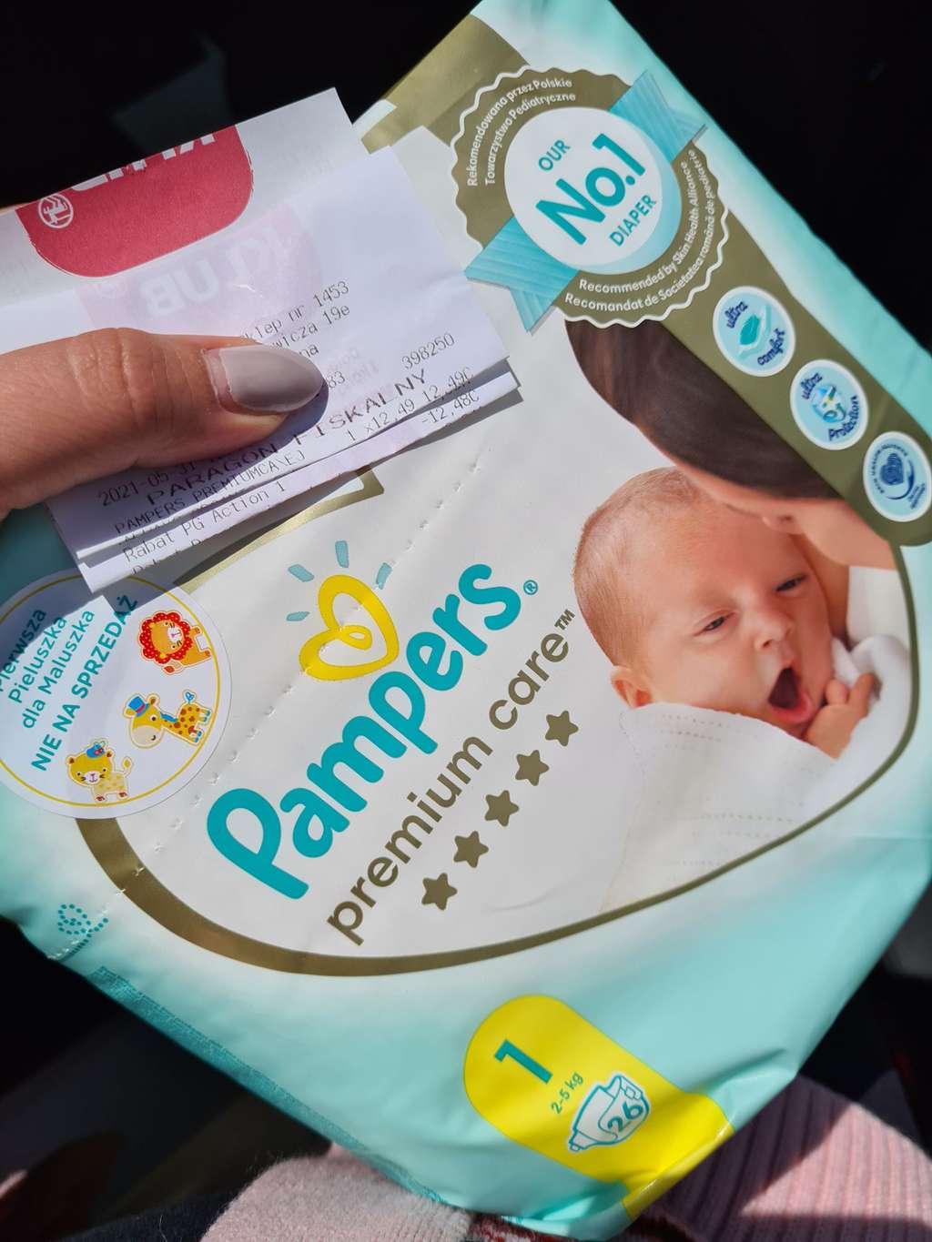 pampers premium care pieluchy 1 rossmann