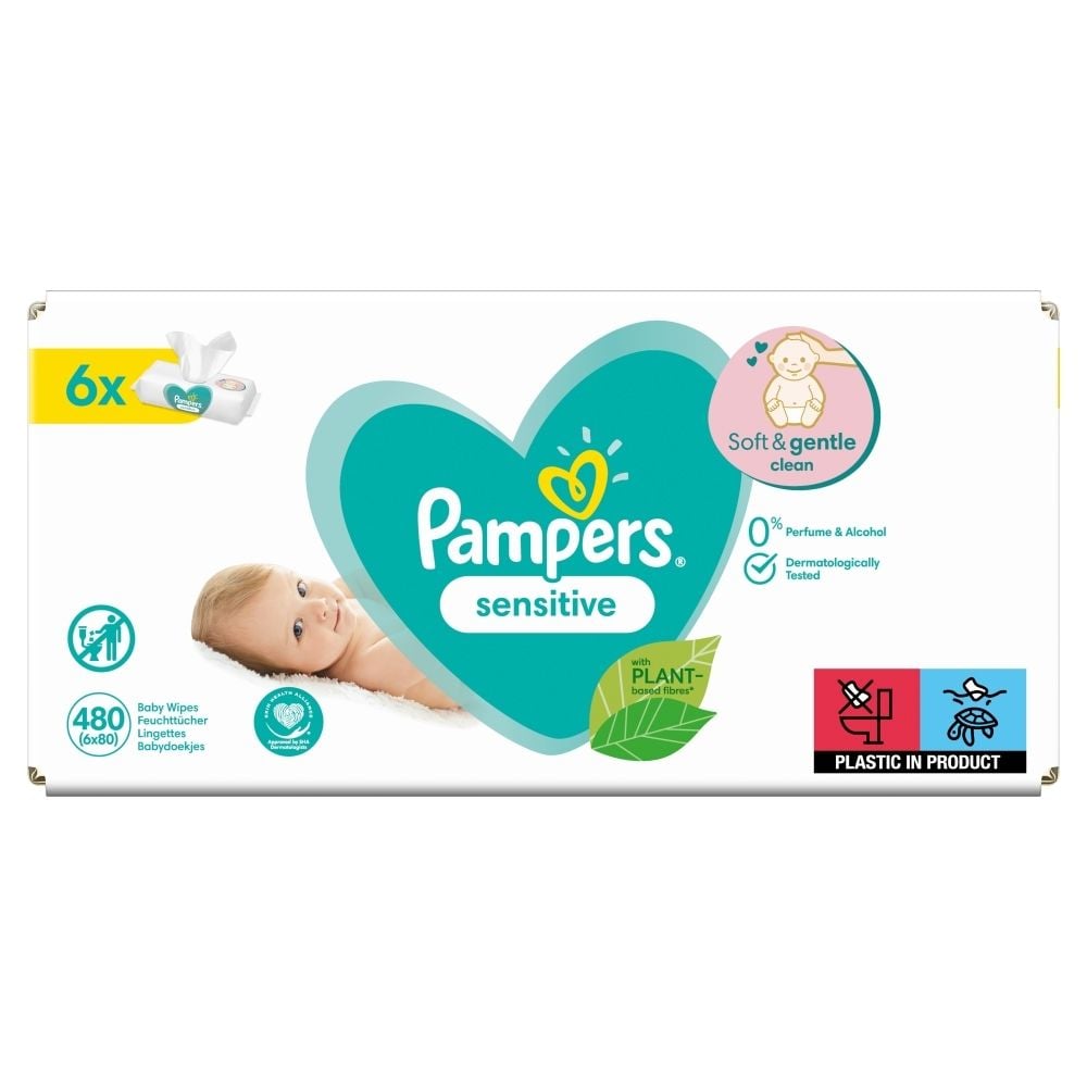 carrefour chusteczki nawilżane pampers sensitive cena