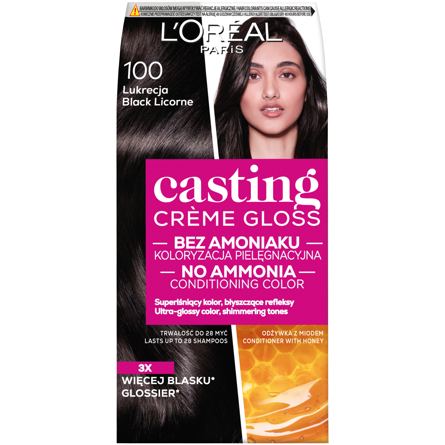 loreal casting creme gloss szampon koloryzujący hebe