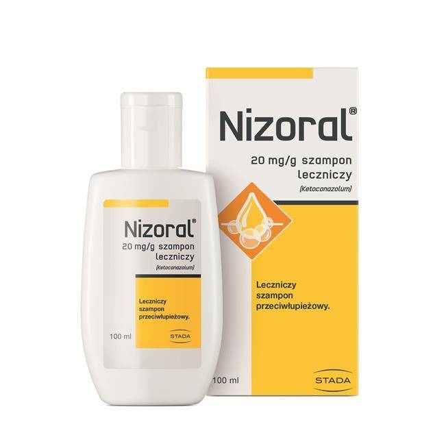 nizoral leczniczy szampon przeciwłupieżowy 100 ml