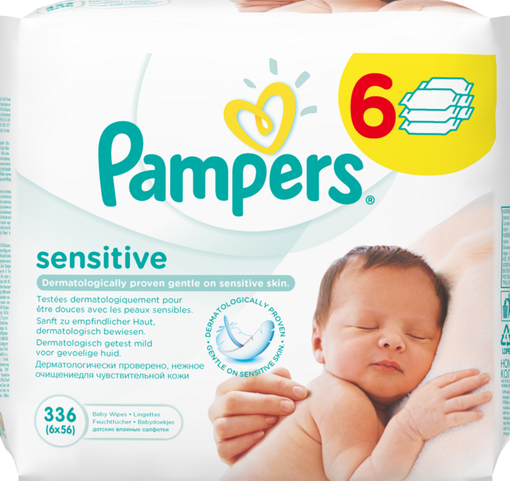 pampers chusteczki sensitive rossmann