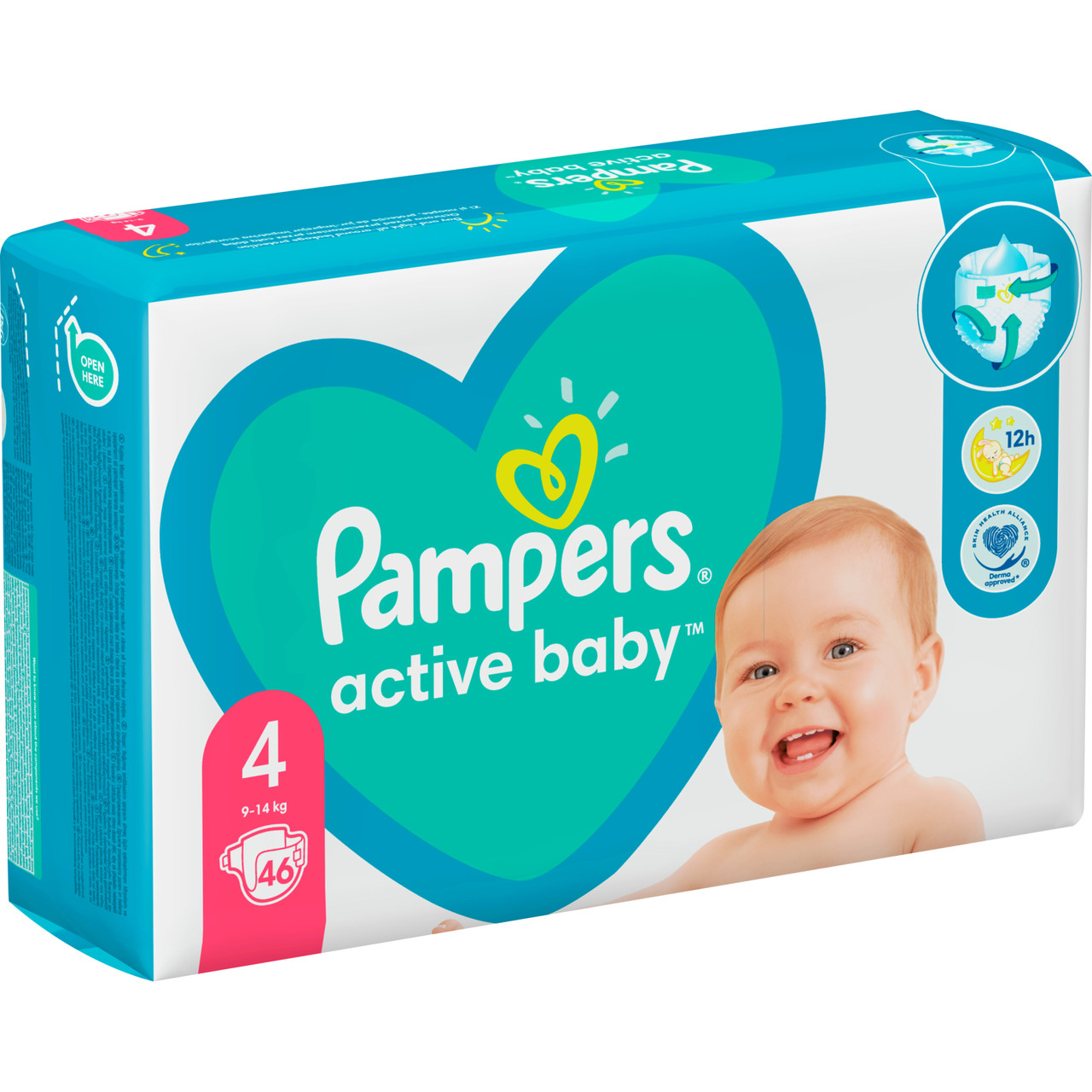 pampers 4 active baby