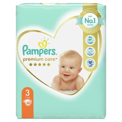 pieluchy pampers 3 80 szt