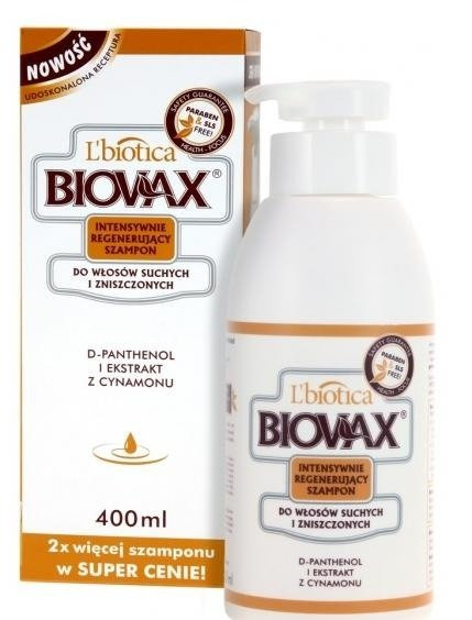 biovax szampon suche i zniszczone