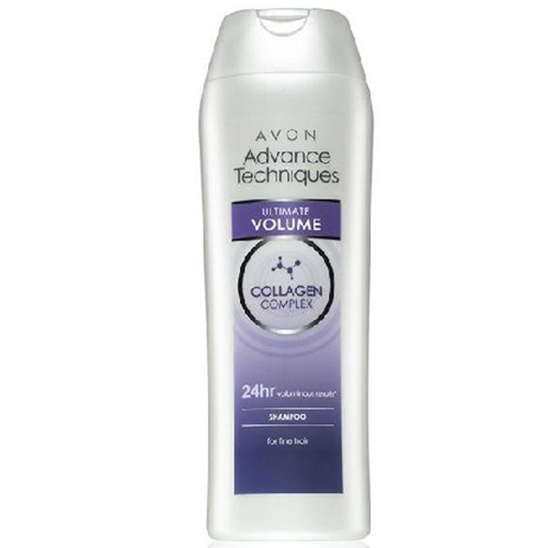 avon advance techniques collagen shampoo ultimate volume szampon lekka objętość