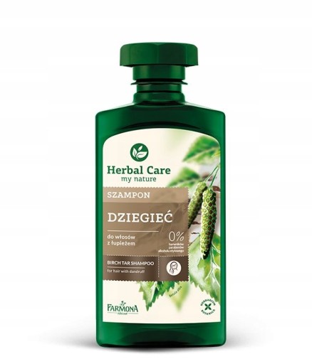 herbal care szampon na łupież