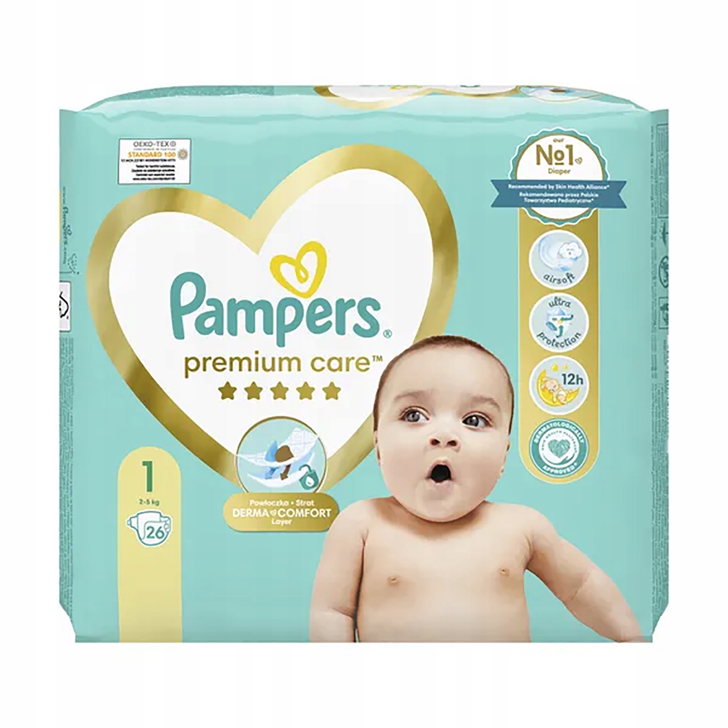 pampers 1 duże paczka