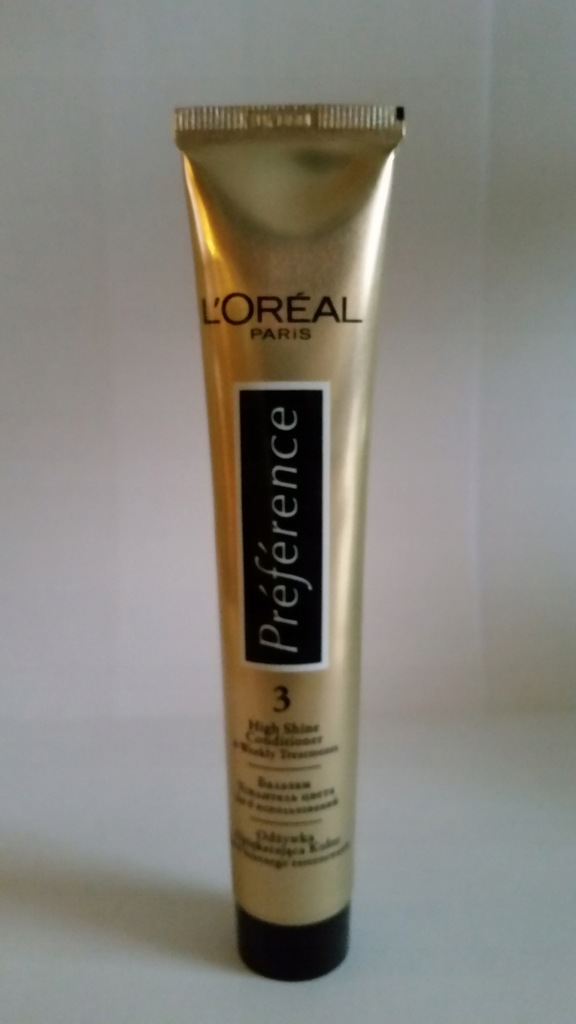 odżywka do włosów loreal preference 3 high shine c