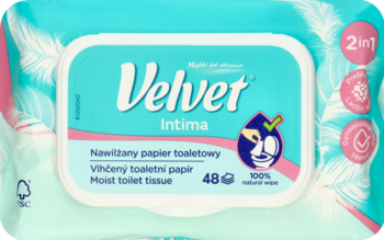 velvet chusteczki nawilżane pure cena rossmann