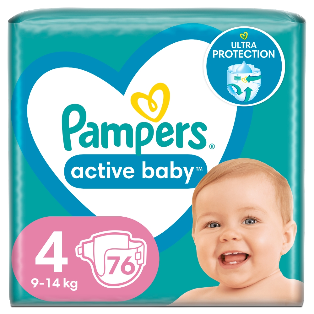 happy 4 pieluchy pampers