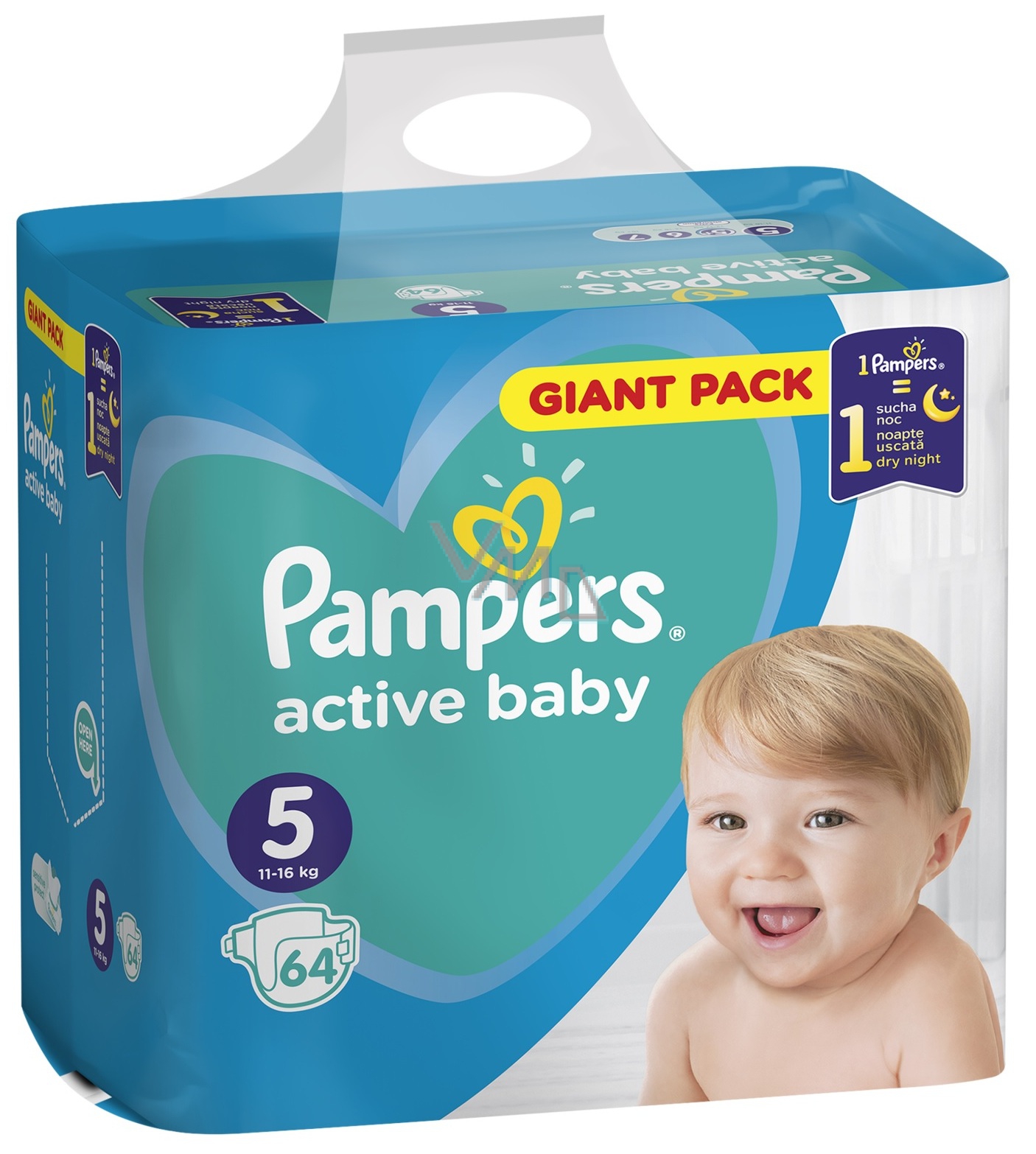 pampers active baby junior