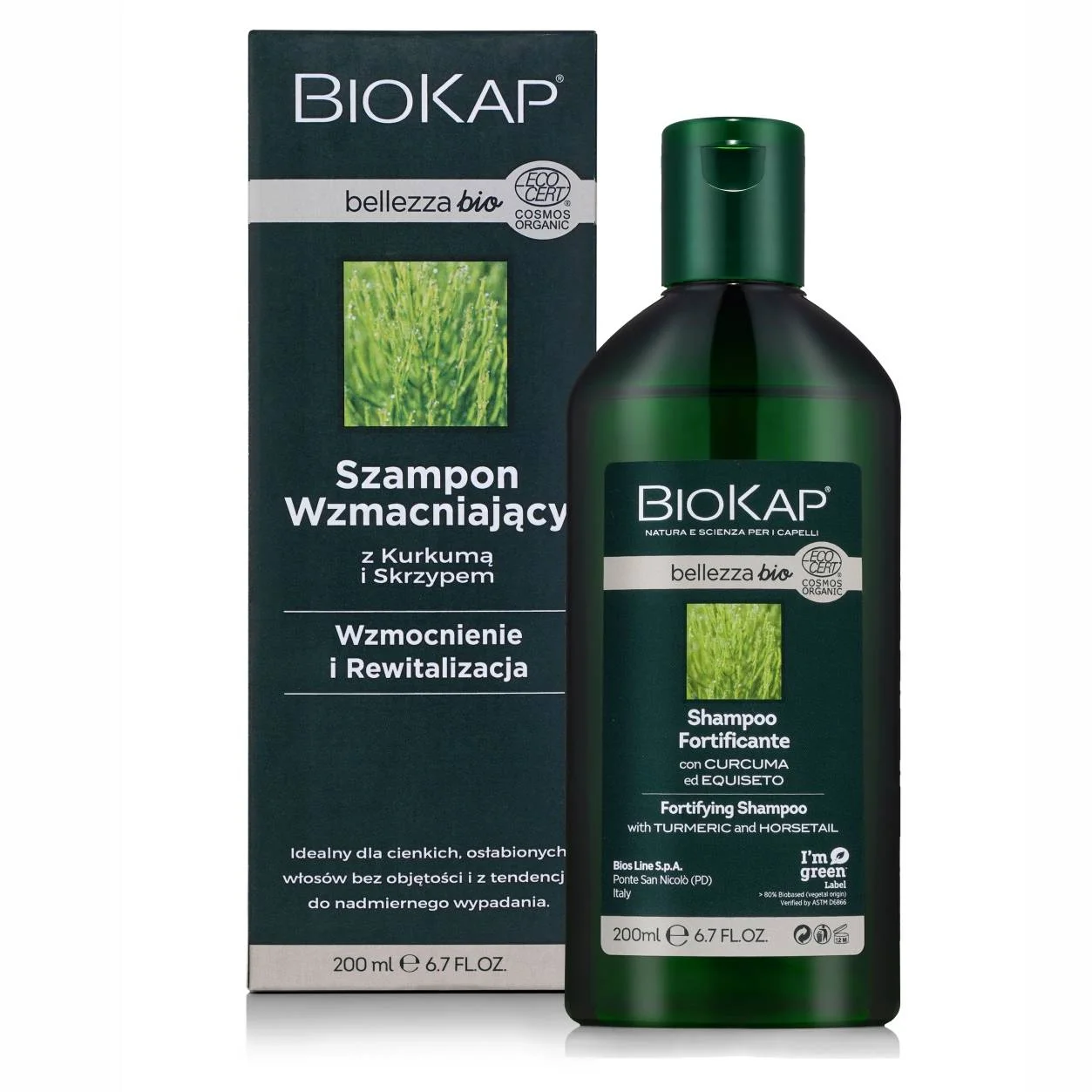 bioearth wzmacniający szampon wizaz