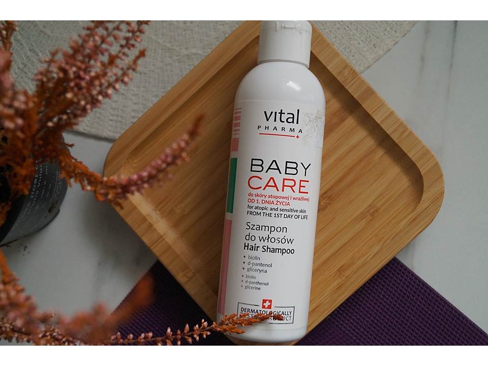 vital pharma baby care szampon do włosów