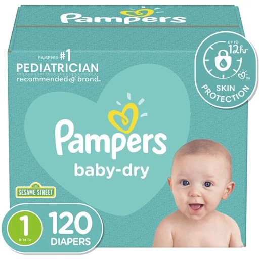 miesięczny zapas pampers 1