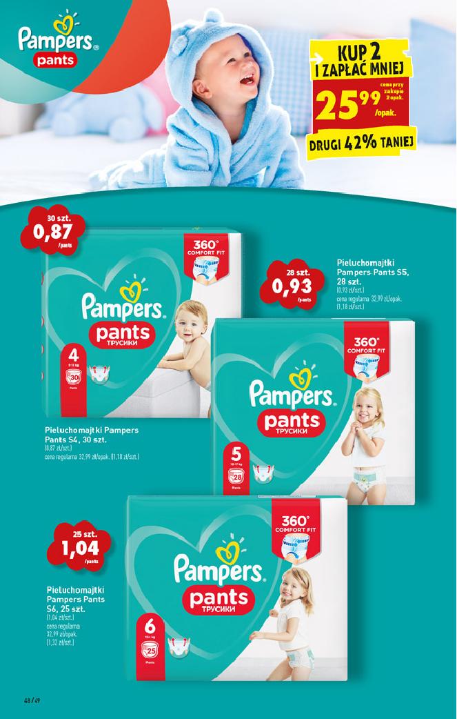 pampers pants 6 biedronka